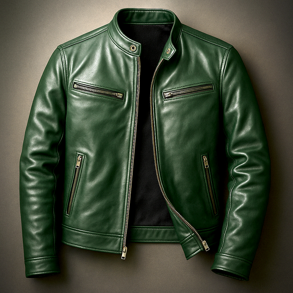 Cazel | Veste vintage en cuir