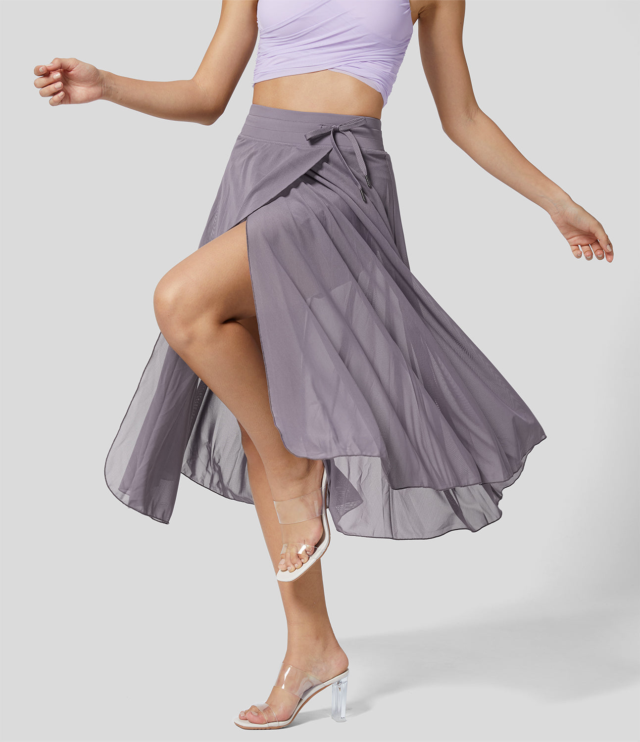 Livan | Jupe 2-en-1 taille haute