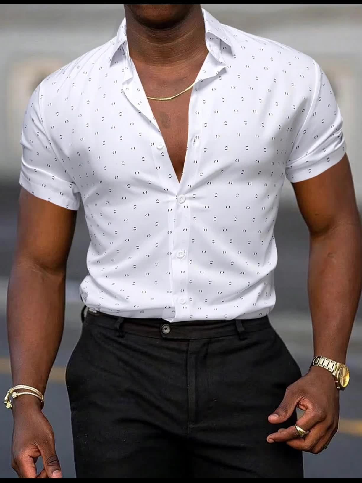 Cazel | Chemise d’été imprimée pour homme