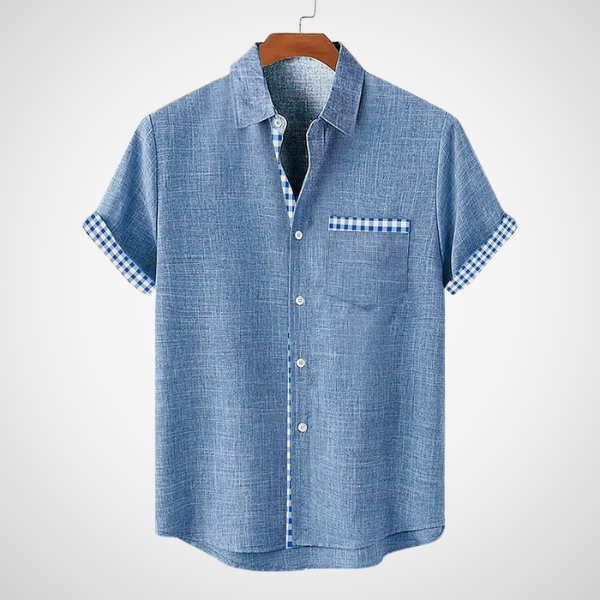Lenoir™ | Polo d'été élégant avec poche poitrine