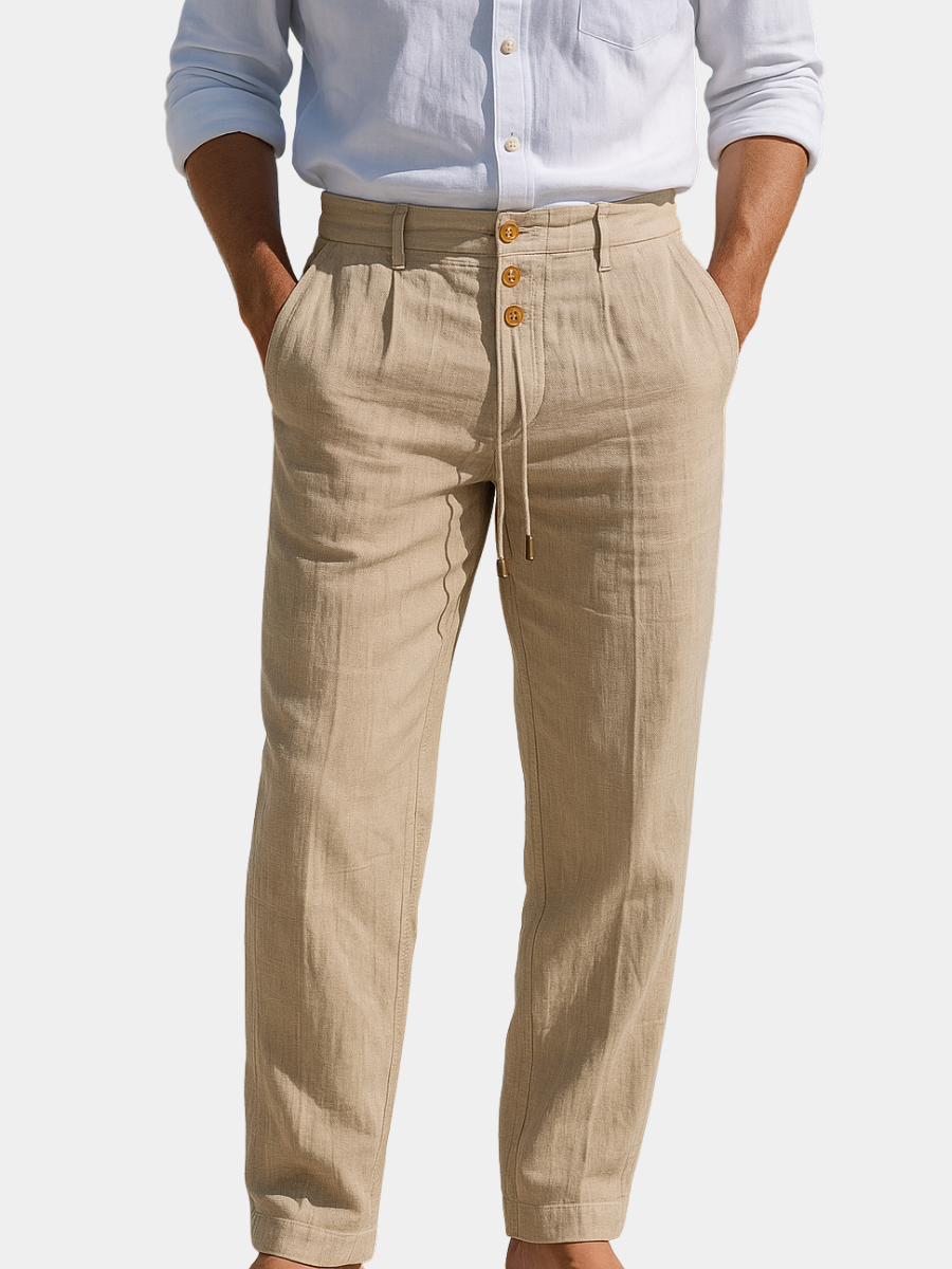 Lenoir™ | Pantalon d'été en lin léger