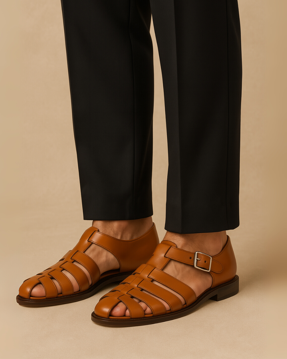 Lenoir™ | Sandales fermées à boucle élégante