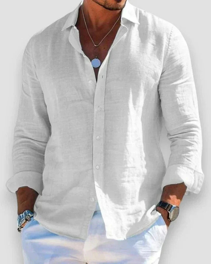Lenoir™ | Chemise estivale classique et décontractée