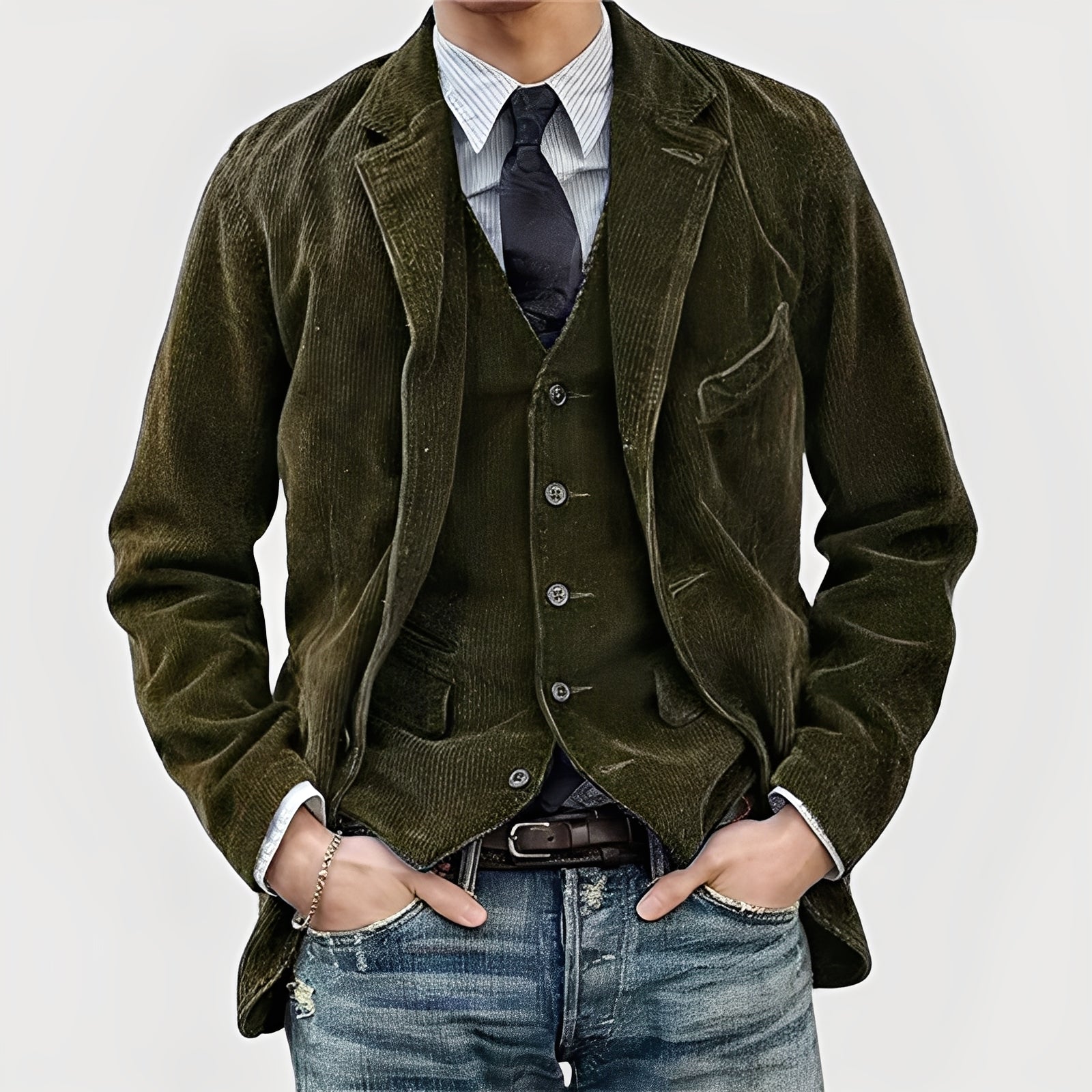Lenoir™ | Veste et gilet vintage