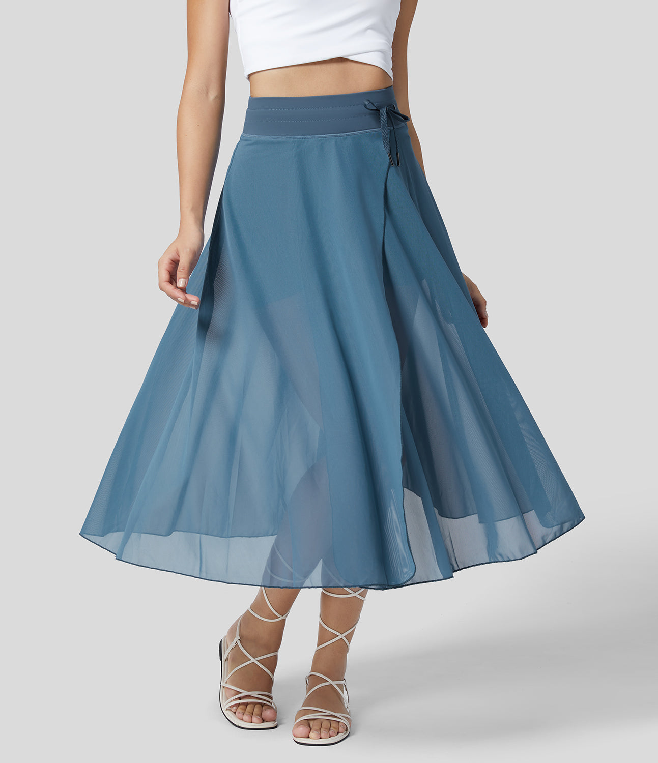 Livan | Jupe 2-en-1 taille haute
