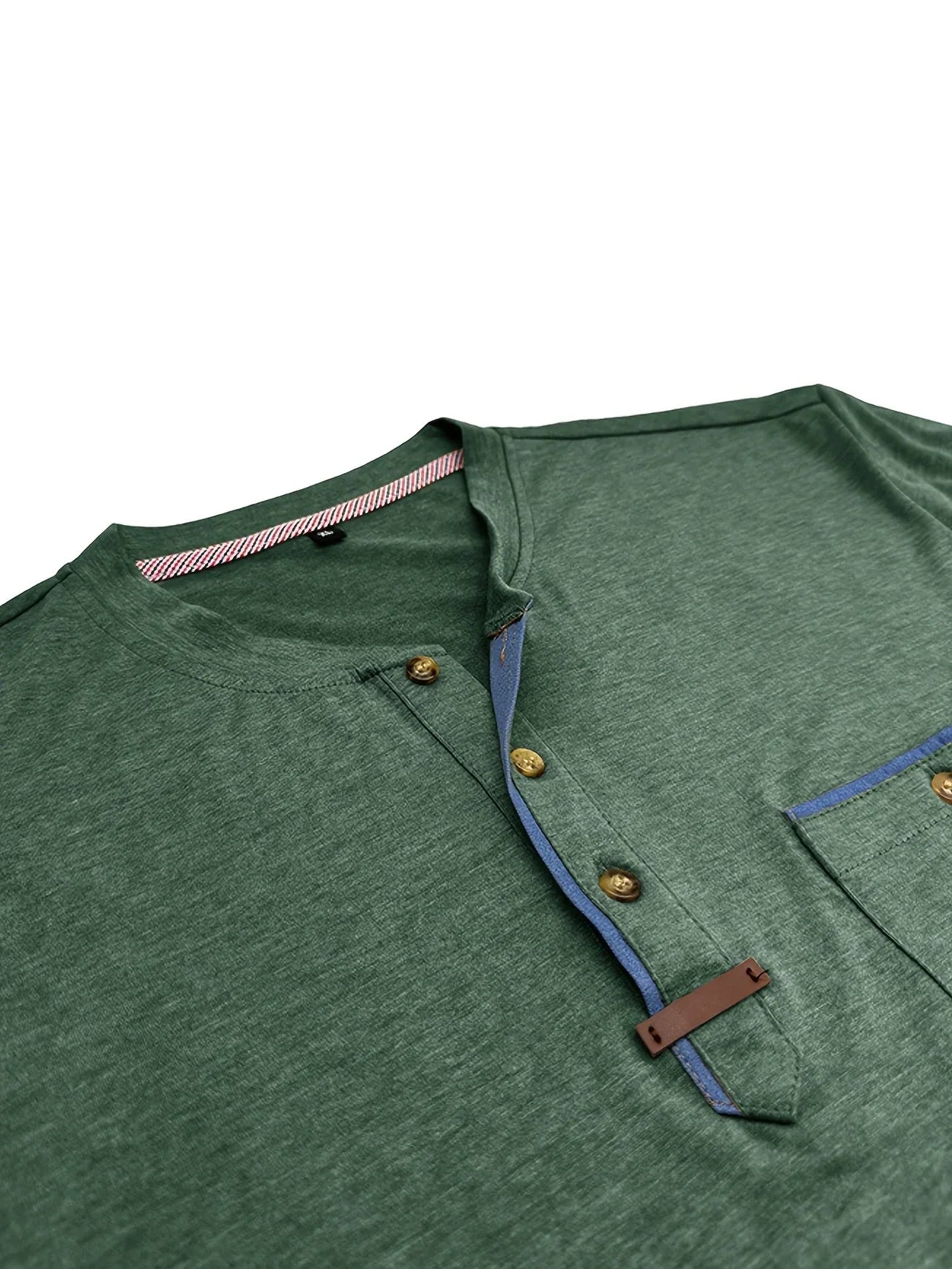 Cazel | T-shirt col rond élégant avec poche