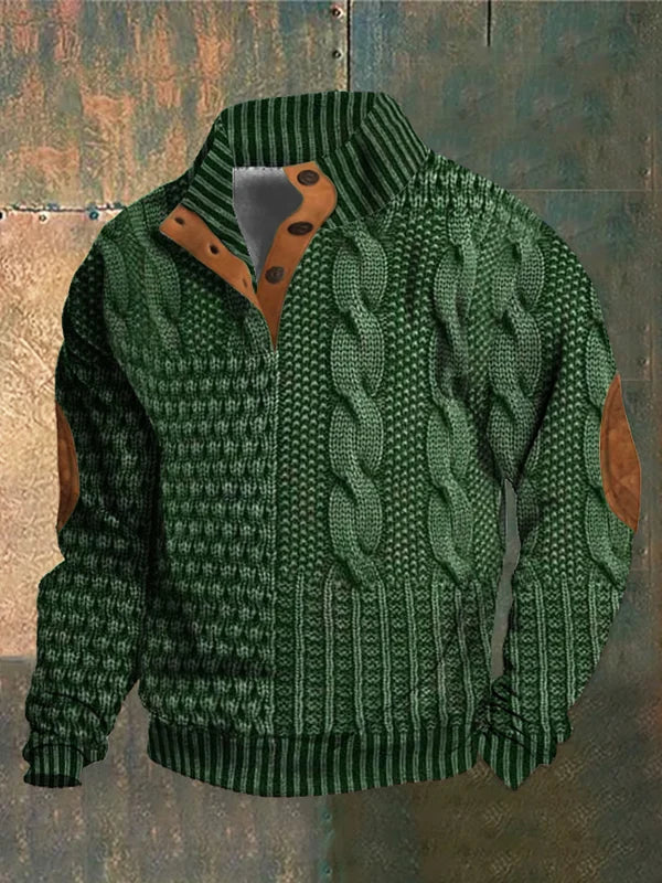Lenoir™ | Pull en maille à motif
