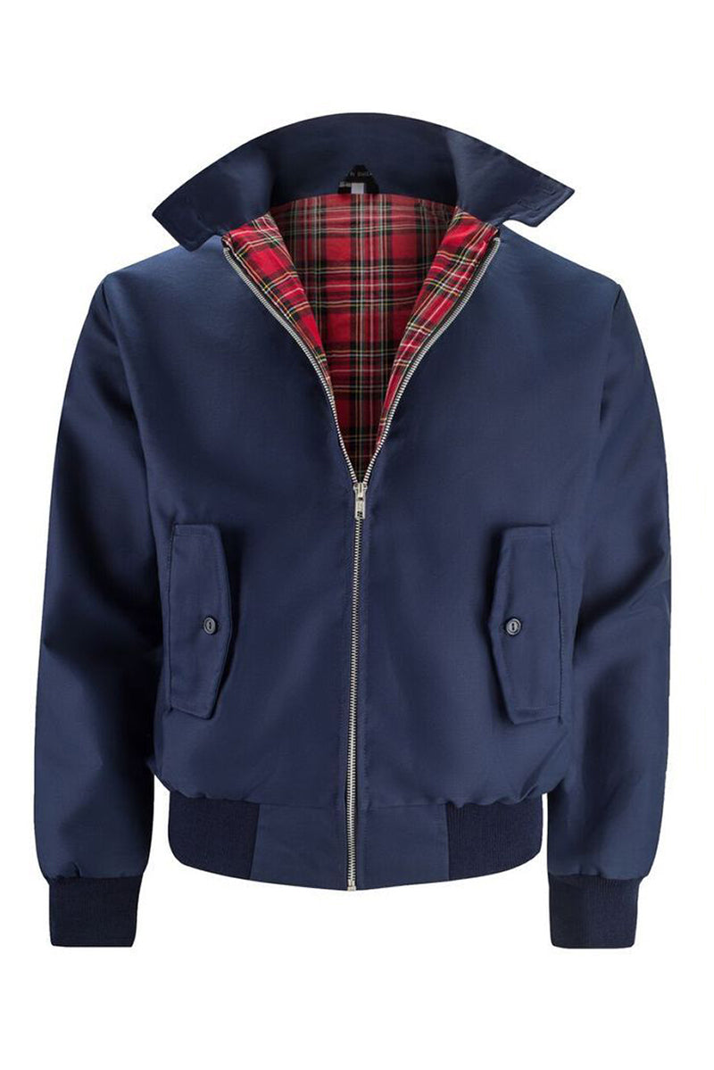 Cazel | Veste Harrington avec doublure tartan