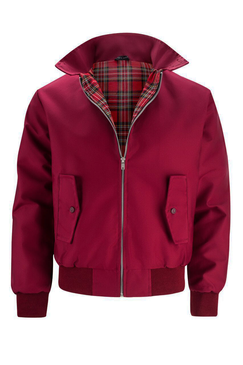 Cazel | Veste Harrington avec doublure tartan