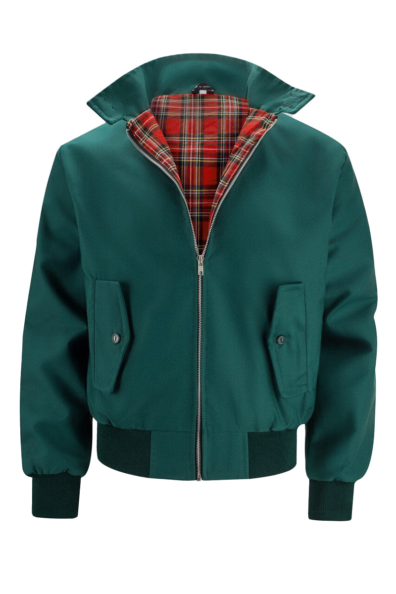 Cazel | Veste Harrington avec doublure tartan