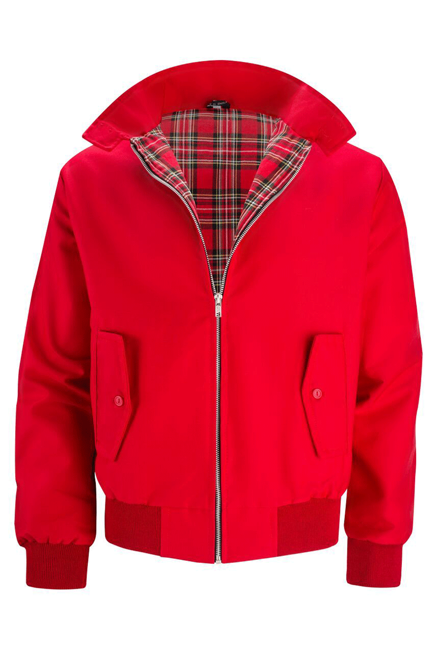 Cazel | Veste Harrington avec doublure tartan