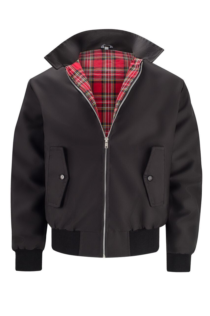 Cazel | Veste Harrington avec doublure tartan
