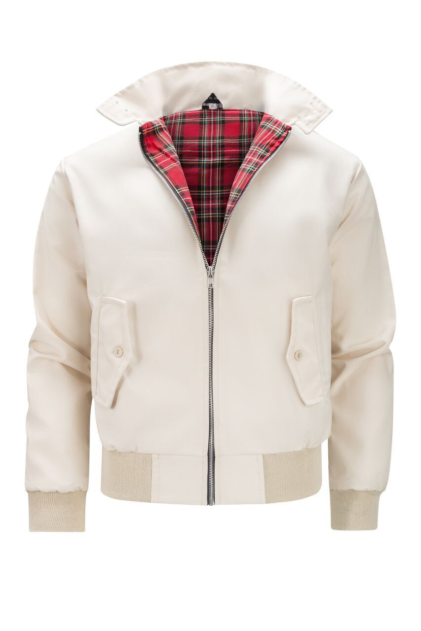 Cazel | Veste Harrington avec doublure tartan