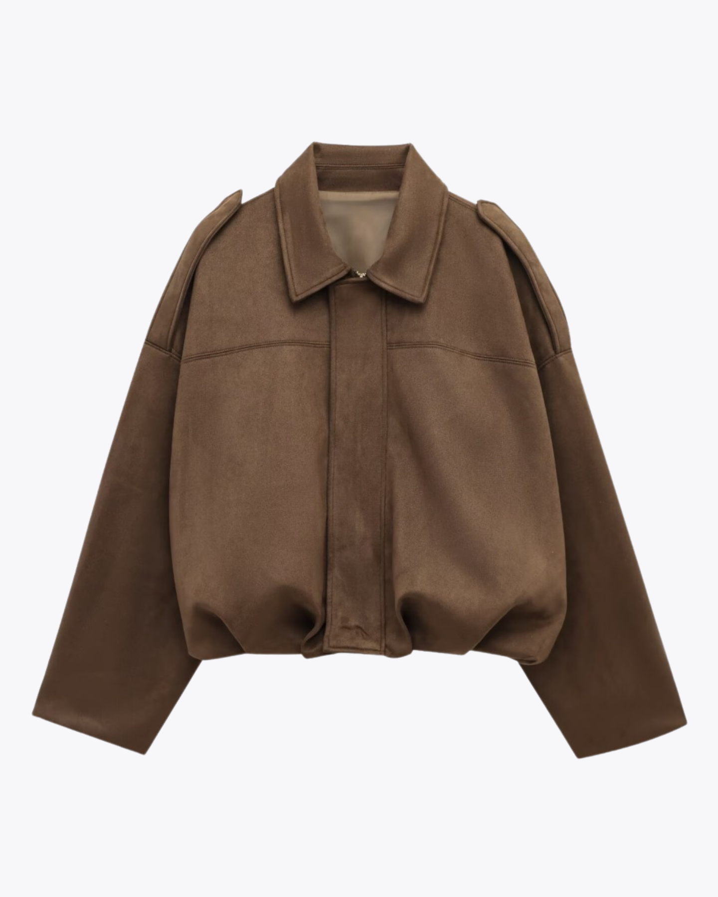 Quintine - Blouson bomber en suède