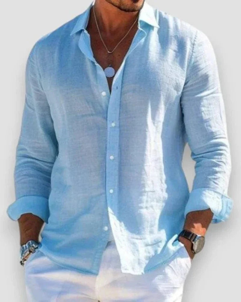 Lenoir™ | Chemise estivale classique et décontractée