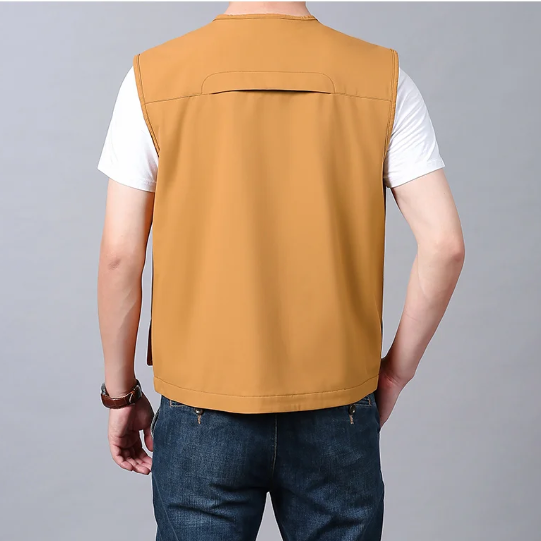 Lenoir™ | Gilet cargo élégant et décontracté