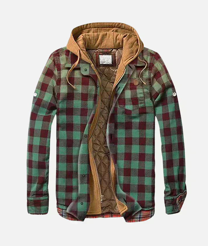 Lenoir™ | Veste à carreaux patchwork