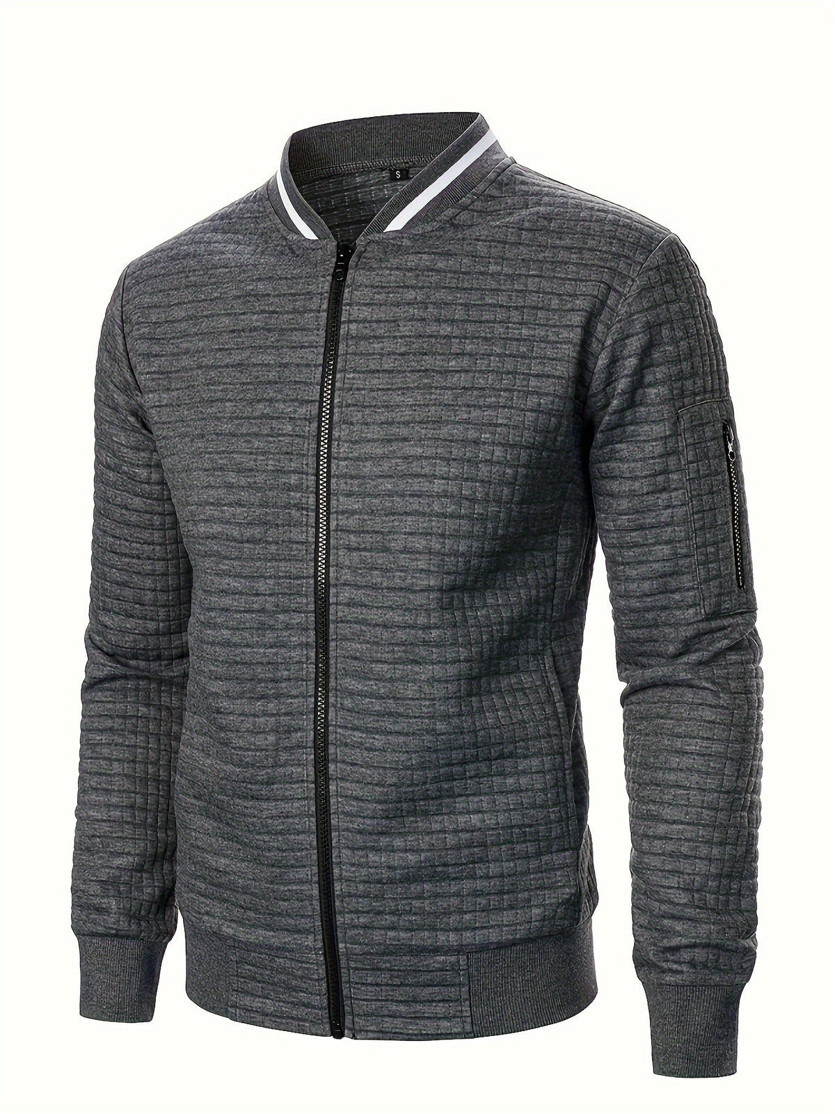 Cazel | Veste cardigan à col montant avec fermeture éclair