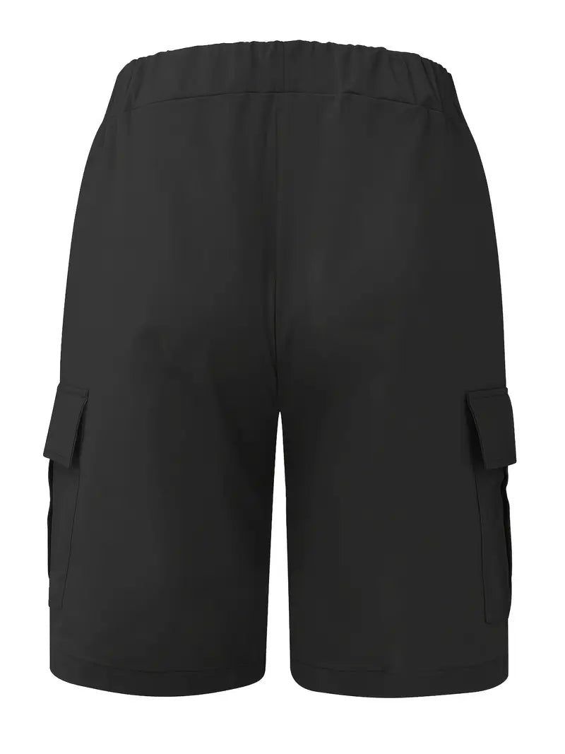 Lenoir™ | Short cargo décontracté à taille non élastique avec cordon