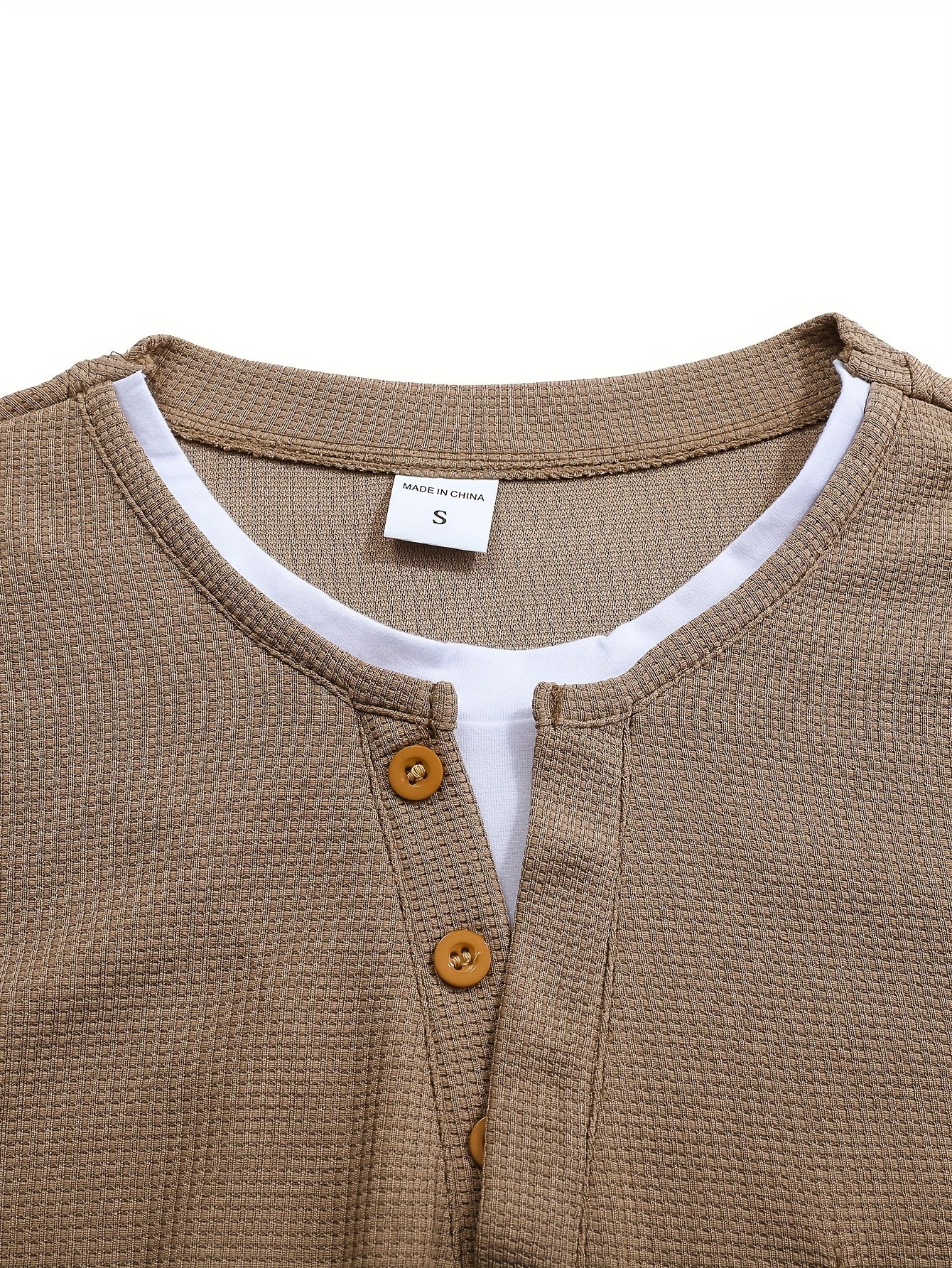Lenoir™ | Polo à manches longues avec boutons et poche