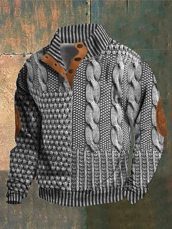 Lenoir™ | Pull en maille à motif