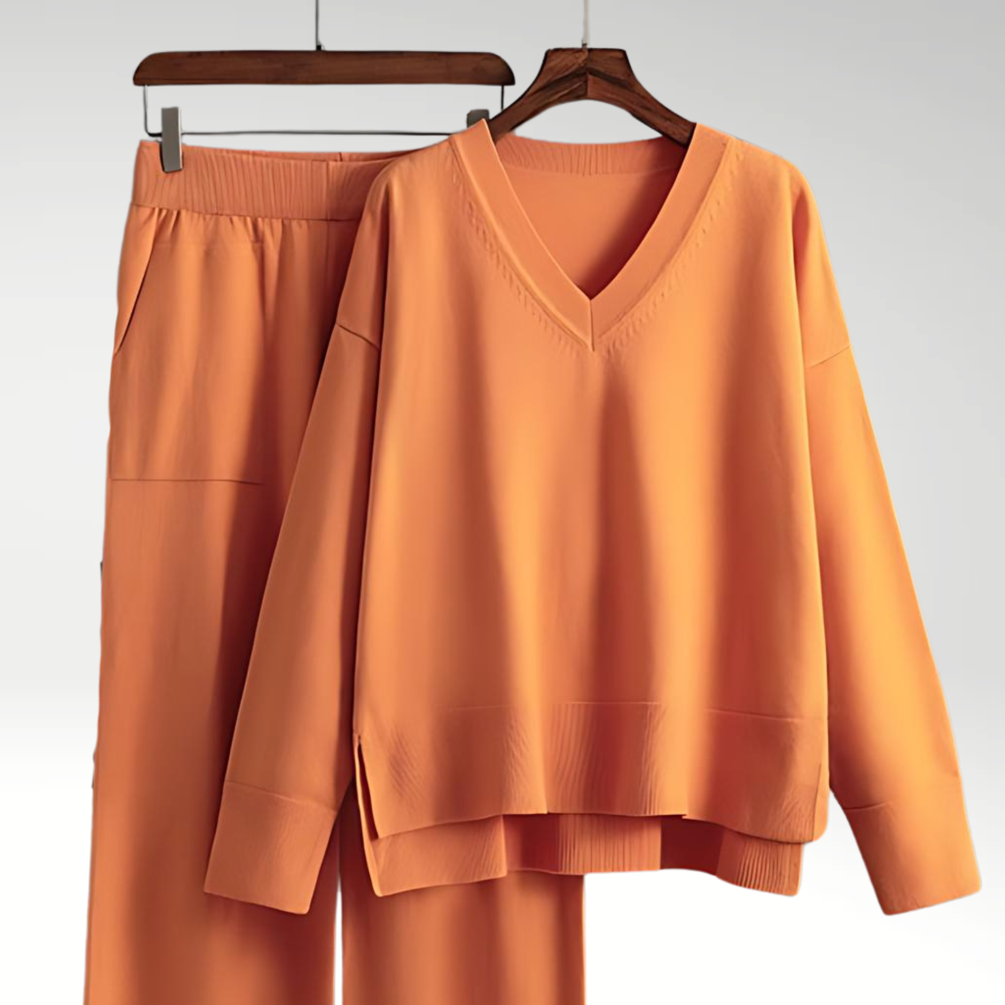 Cazel | Luxe Ensemble deux pièces col V