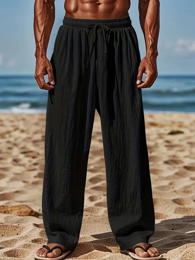 Lenoir™ | Pantalons en Lin Élégants