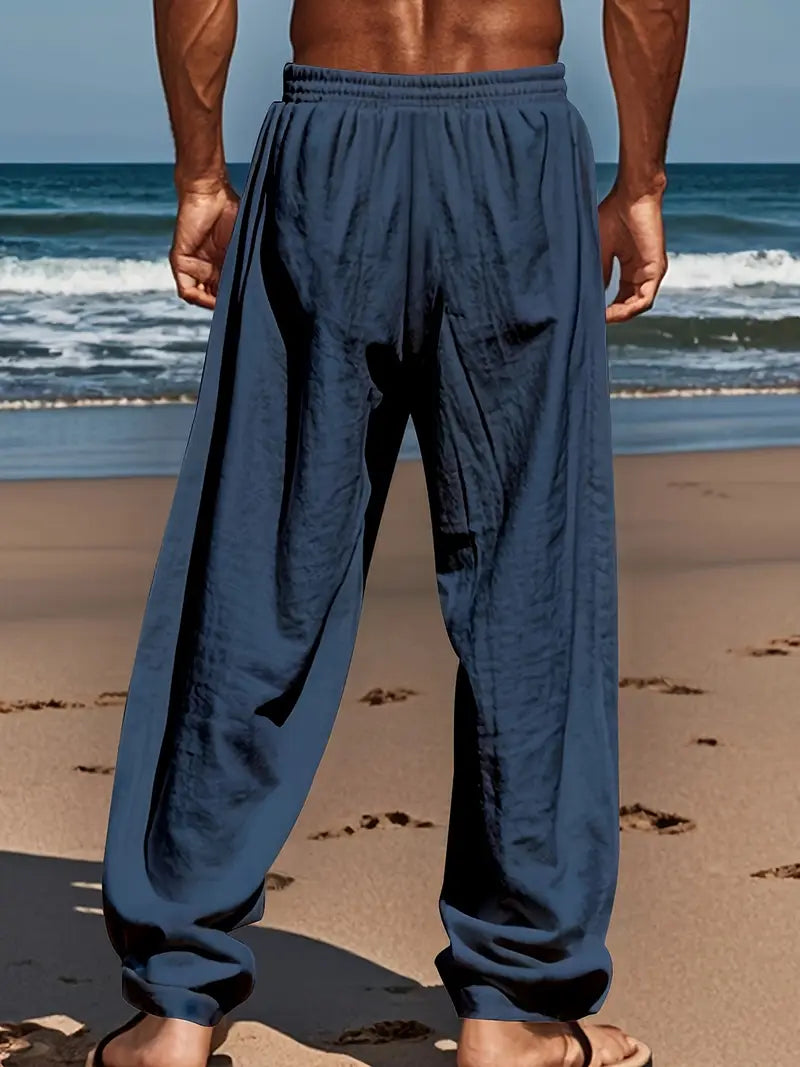 Lenoir™ | Pantalons en Lin Élégants