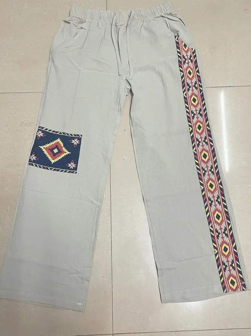 Lenoir™ | Pantalon ethnique coupe confort