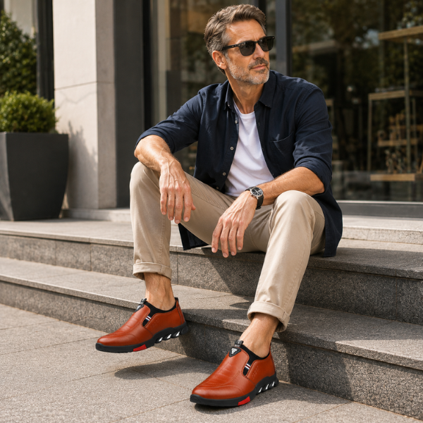 Cazel | Chaussures élégantes pour hommes avec semelle antidérapante