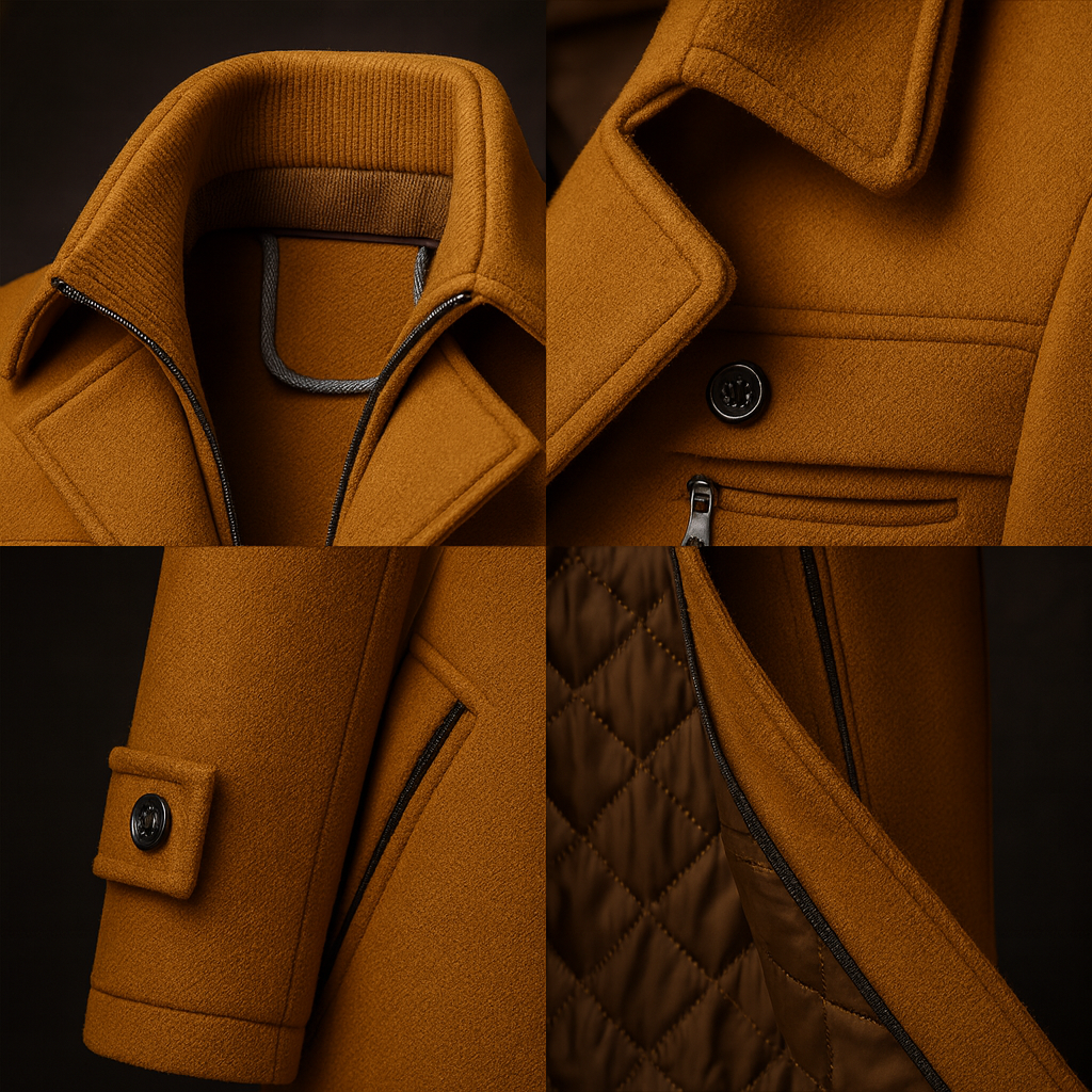 Cazel | Manteau en laine à boutons