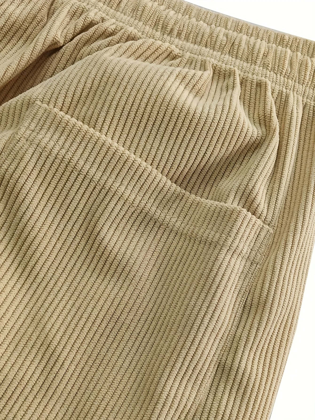 Lenoir™ | Pantalon droit à taille coulissée avec cordon de serrage