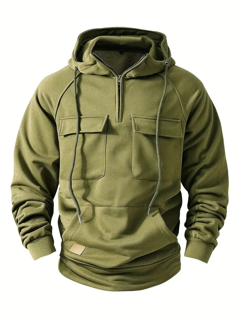 Lenoir™ | Sweat à capuche confortable à multiples poches
