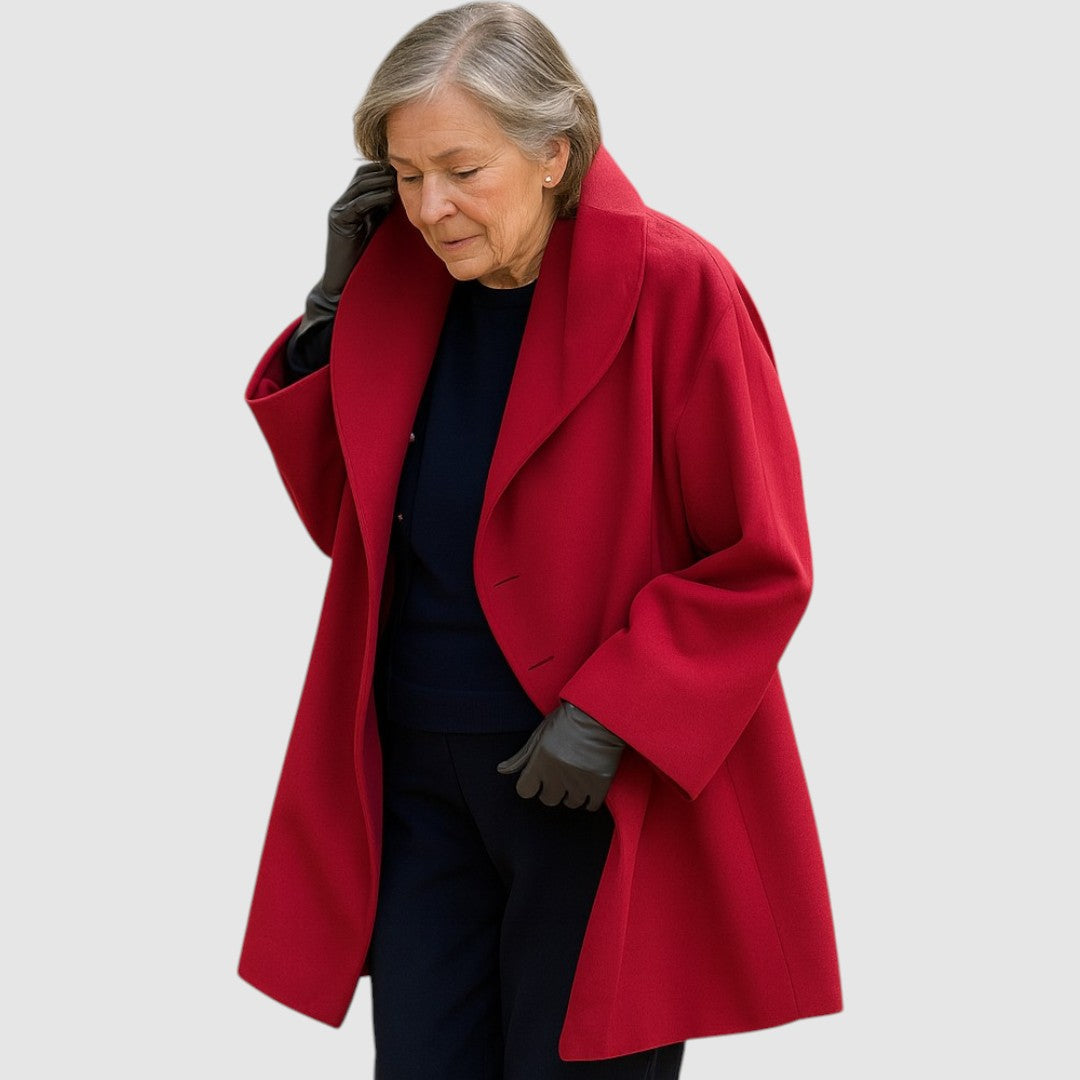 Lenoir™ | Manteau coupe-vent en laine et cachemire