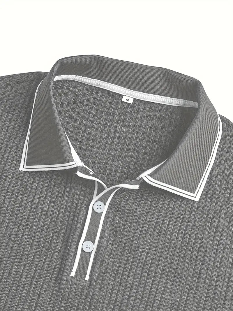 Lenoir™ | Polo texturé sur mesure au flair méditerranéen