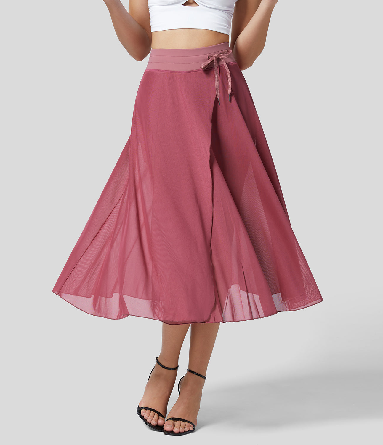 Livan | Jupe 2-en-1 taille haute