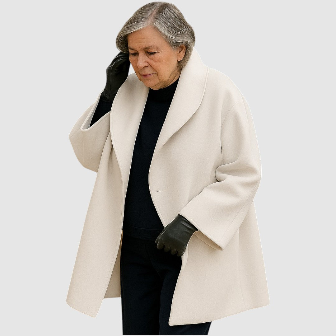Lenoir™ | Manteau coupe-vent en laine et cachemire