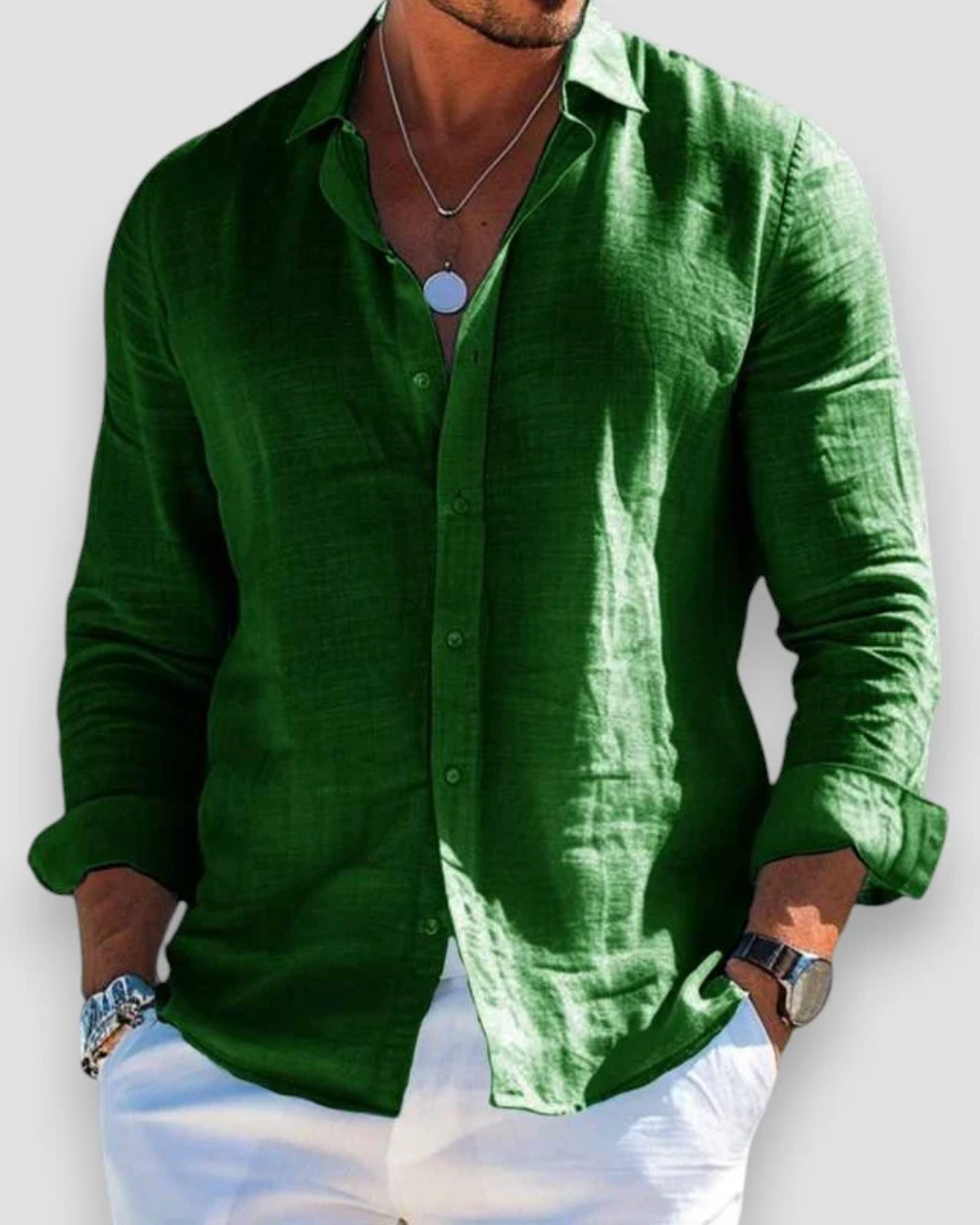 Lenoir™ | Chemise homme décontractée