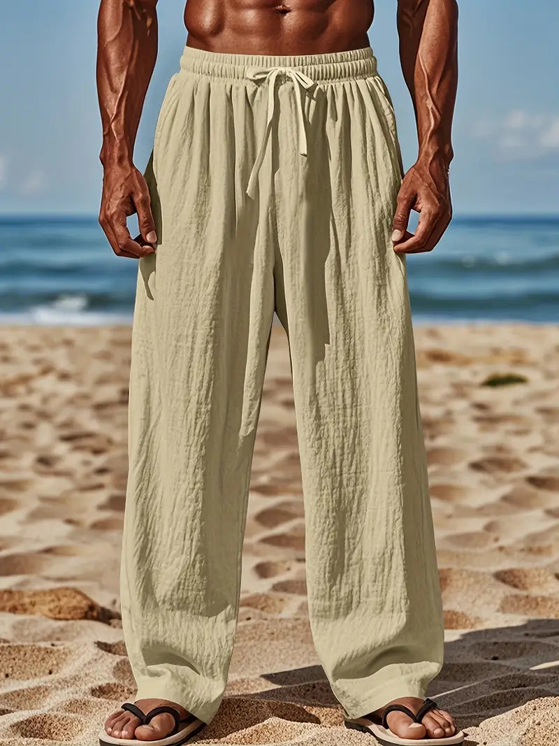 Lenoir™ | Pantalons en Lin Élégants