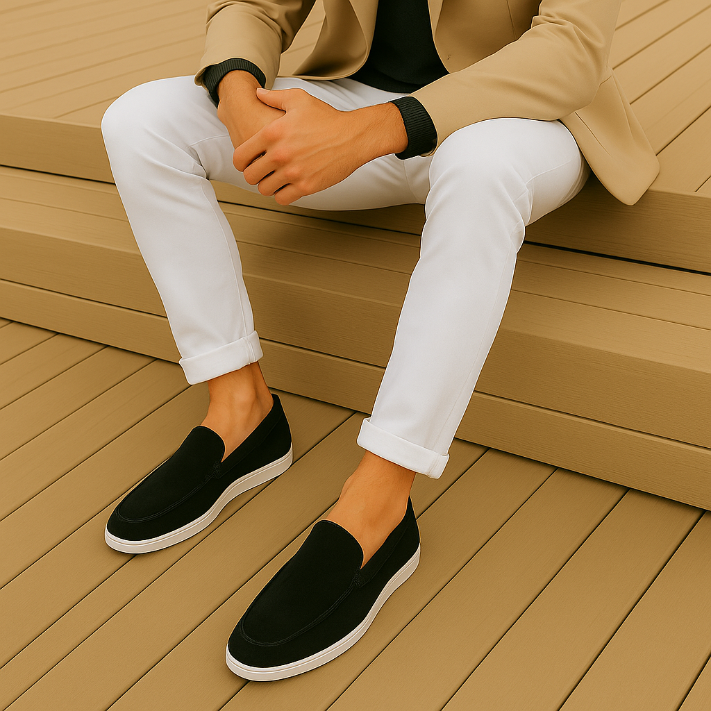 Lenoir™ | Mocassins élégants en suède