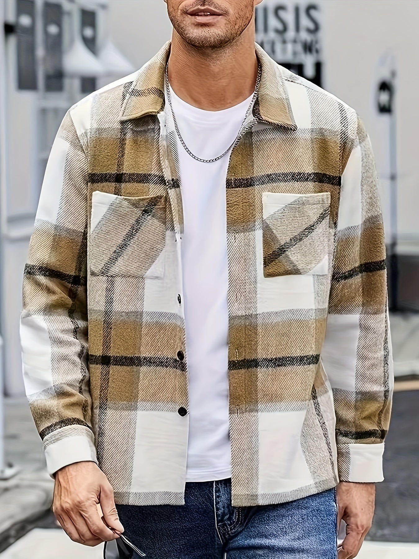 Lenoir™ | Veste en flanelle