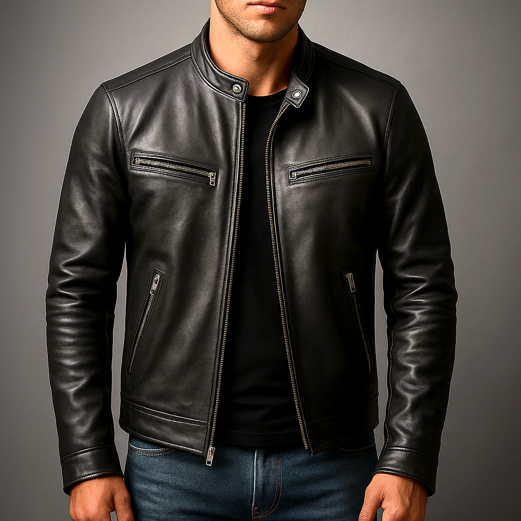 Cazel | Veste vintage en cuir