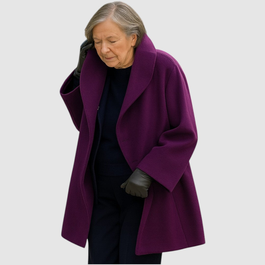 Lenoir™ | Manteau coupe-vent en laine et cachemire