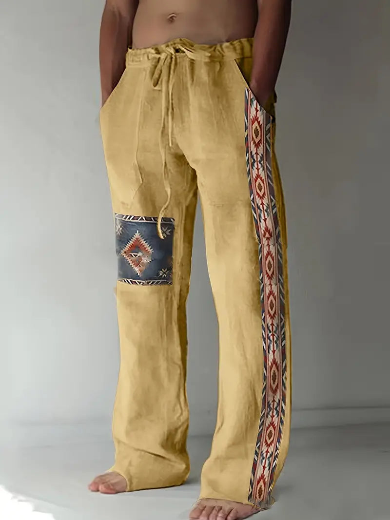 Lenoir™ | Pantalon ethnique à poches