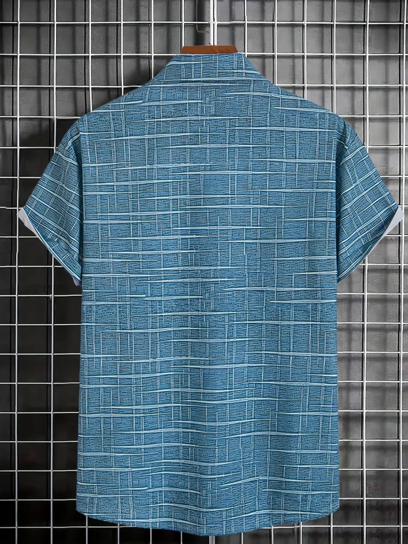 Cazel | Chemise élégante à motif rayé et à carreaux