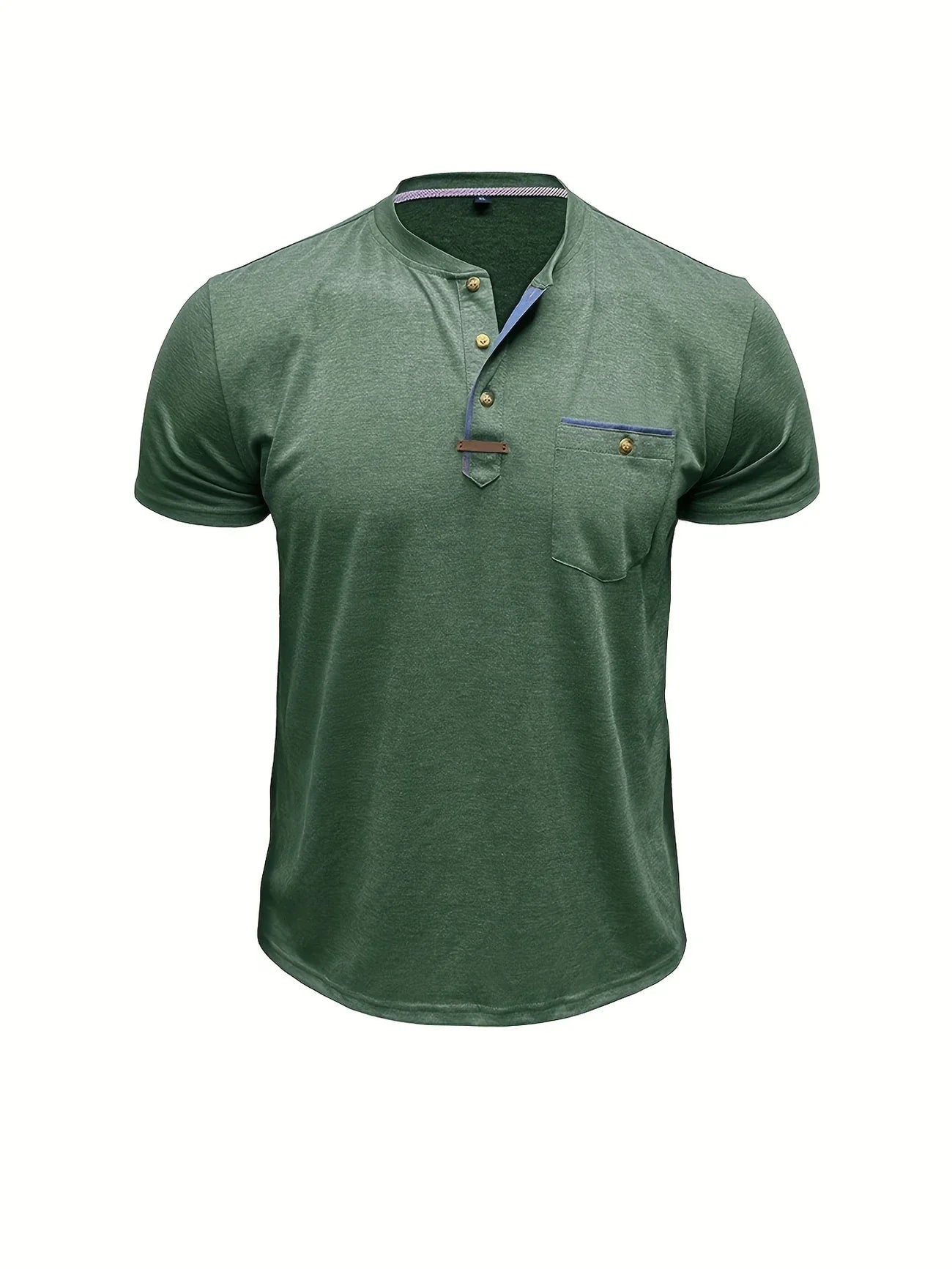 Cazel | T-shirt col rond élégant avec poche