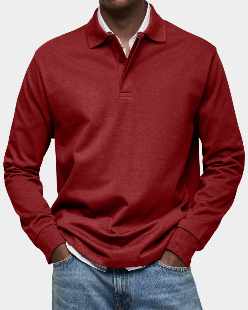 Cazel | Polo d'automne confortable