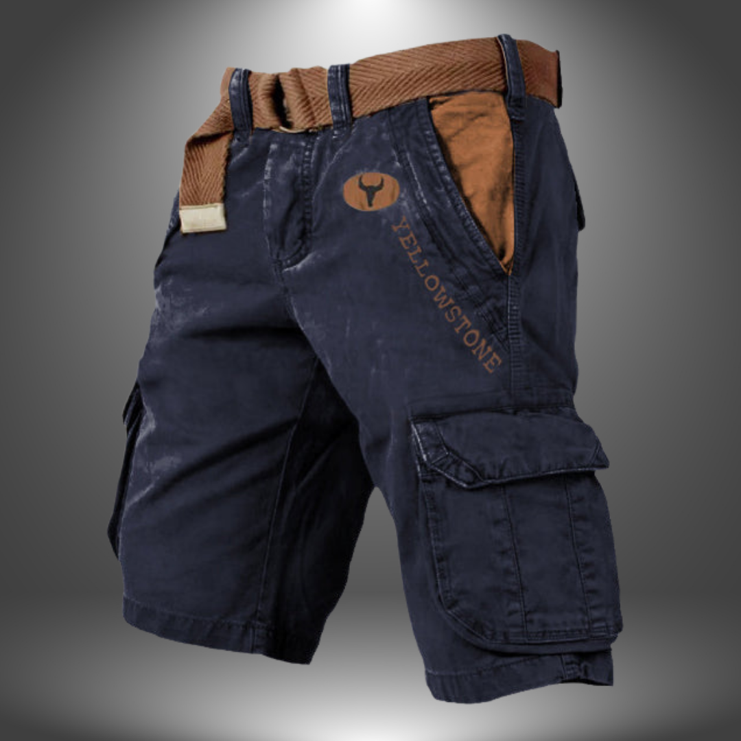 Lenoir™ | Short cargo artisanal pour homme
