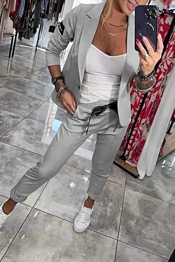 Lenoir™ | Ensemble élégant blazer et pantalon