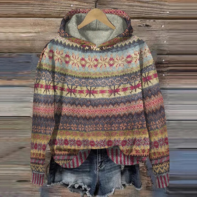 Lenoir™ | Sweat rétro en tissu doux